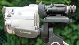 PNP-MC Night Vision Device mounted on tripod